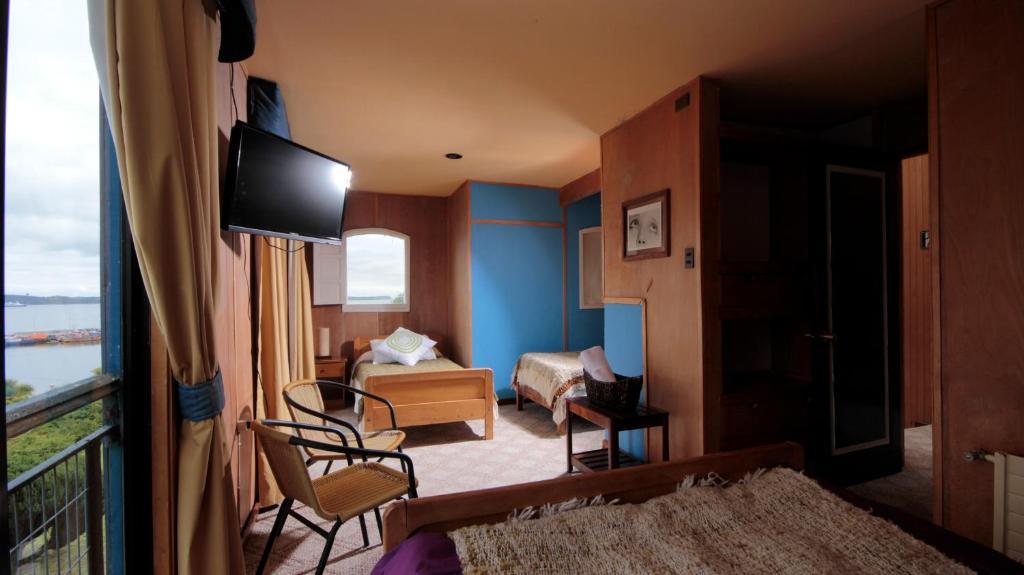 Hotel Galeon Azul Ancud Kamer foto