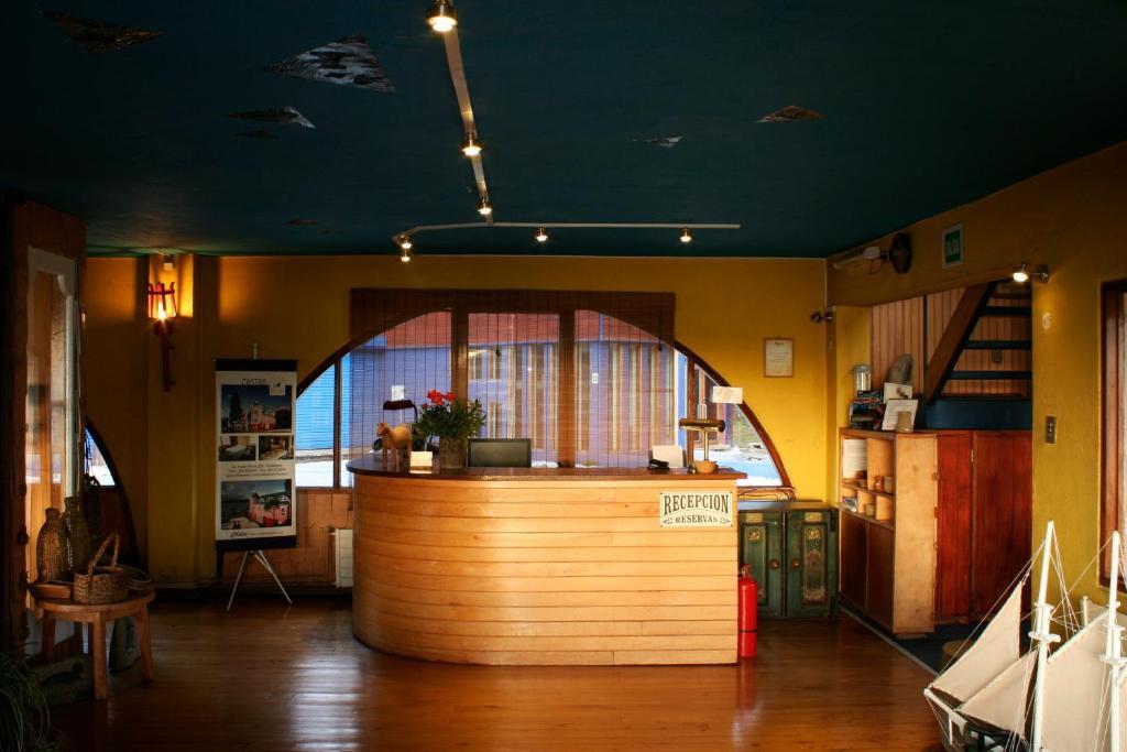 Hotel Galeon Azul Ancud Buitenkant foto