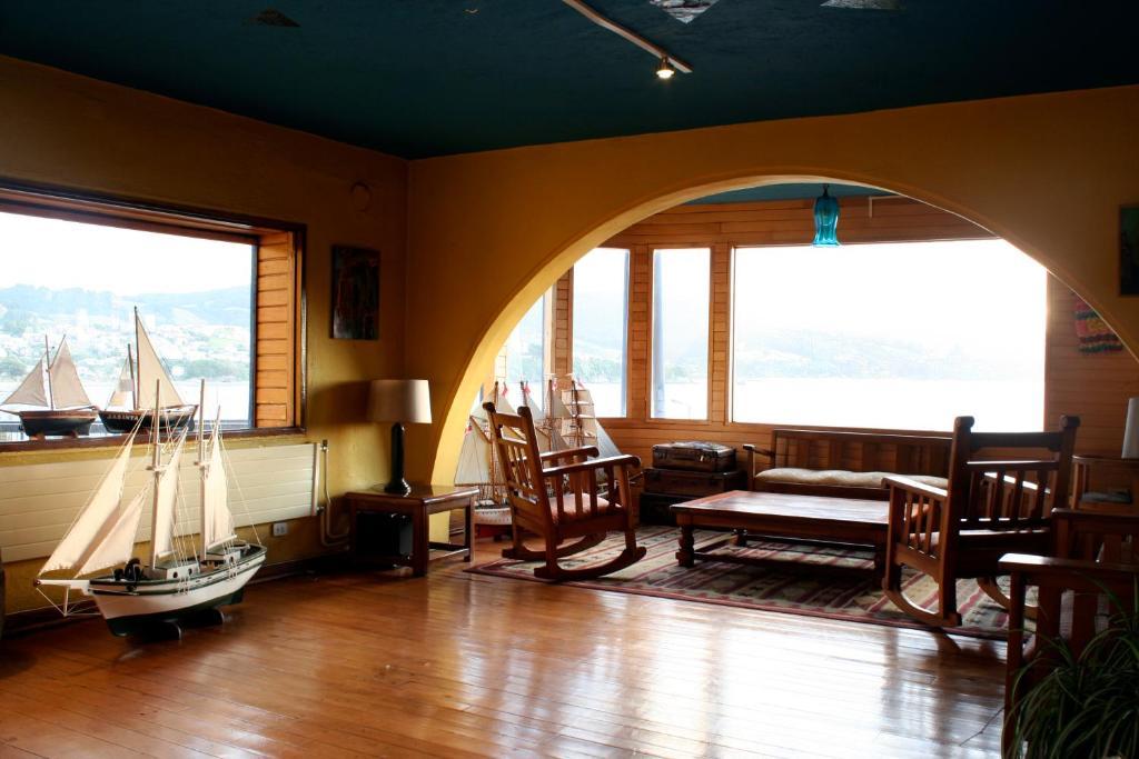 Hotel Galeon Azul Ancud Buitenkant foto